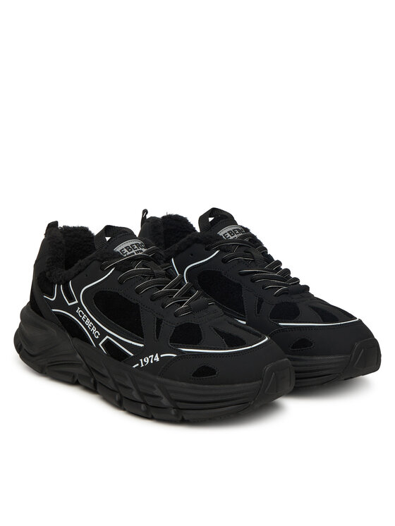 Iceberg Iceberg Sportcipők IU1706M Fekete
