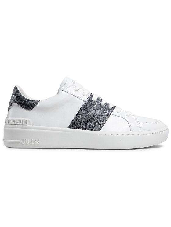 Guess Sneakers Verona Stripe Low FM5VES FAL12 Weiß | Modivo.de
