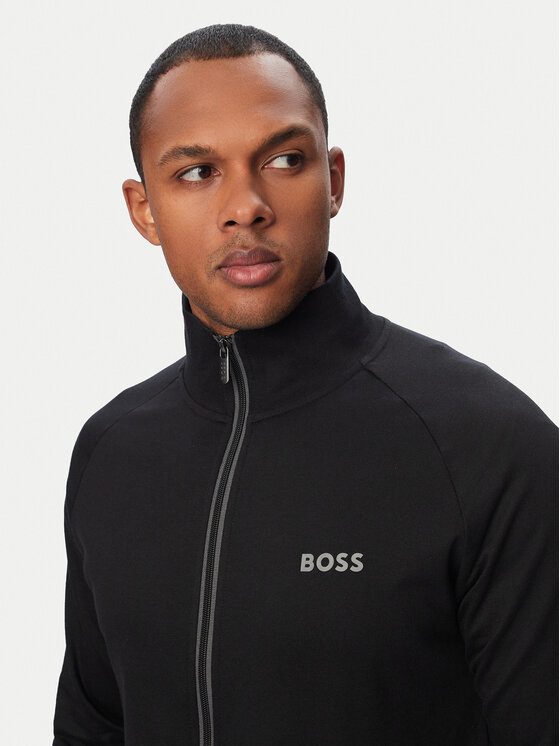 BOSS BOSS Bluza Authentic 50545564 Czarny Regular Fit