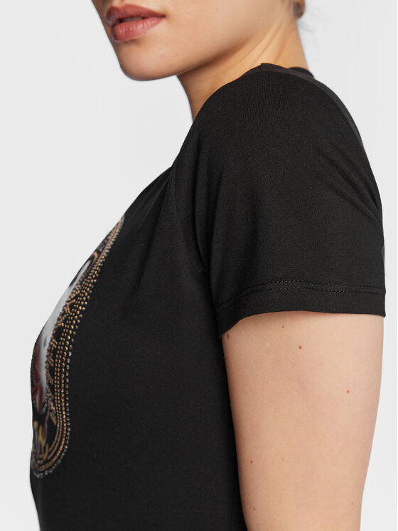 Liu Jo Liu Jo Tricou WA3389 JS923 Negru Regular Fit