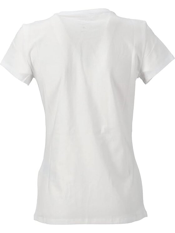 Armani Exchange Armani Exchange T-Shirt 6RYT35 YJDTZ 1000 Biały Regular Fit
