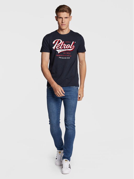 T-shirt M-3020-TSR602 Blu scuro Regular Fit