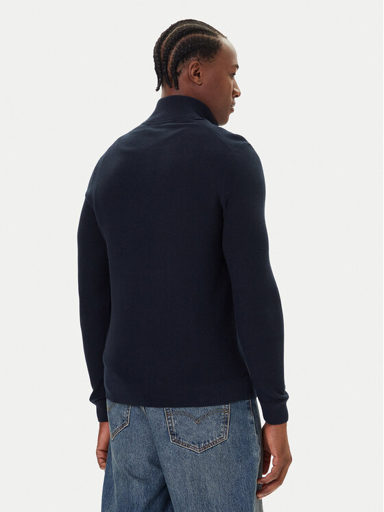 Mustang Mustang Strickjacke Escondido 1016847 Dunkelblau Regular Fit