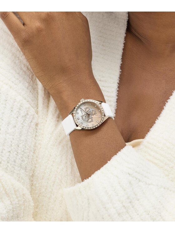 Guess Guess Zegarek GW1042L4 Różowe złoto