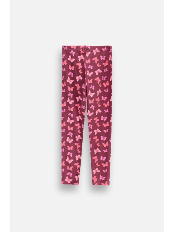 Coccodrillo Coccodrillo Legginsy ZC6122104VGA-017 Bordowy