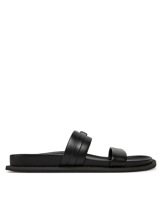 MICHAEL Michael Kors Ciabatte Mandy Flat Sandal 40S5MAFS2L Nero, taglia : 38