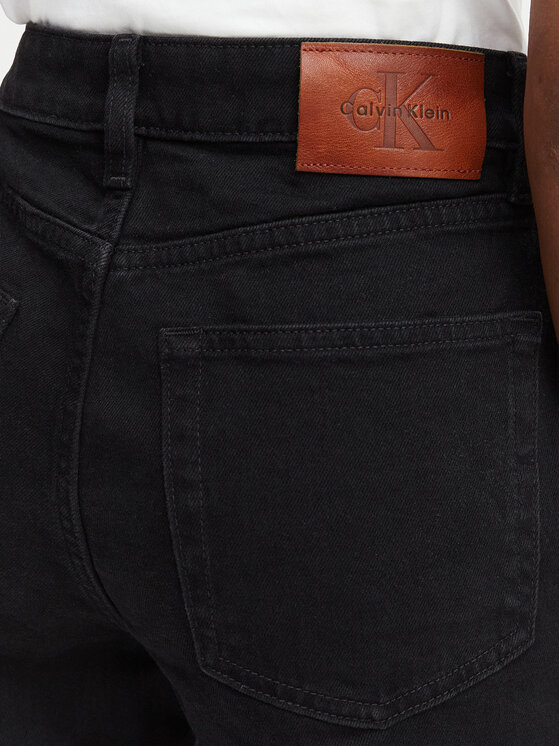 Calvin Klein Jeans Calvin Klein Jeans Jeans hlače New Mom Jean LV047D843G Črna Mom Fit