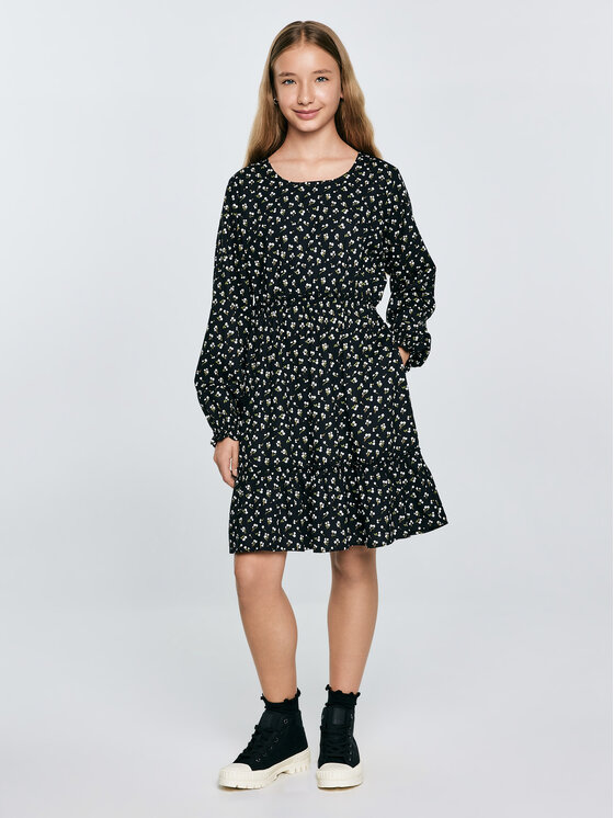 BIG STAR BIG STAR Sukienka codzienna NAMISA Czarny Basic Fit
