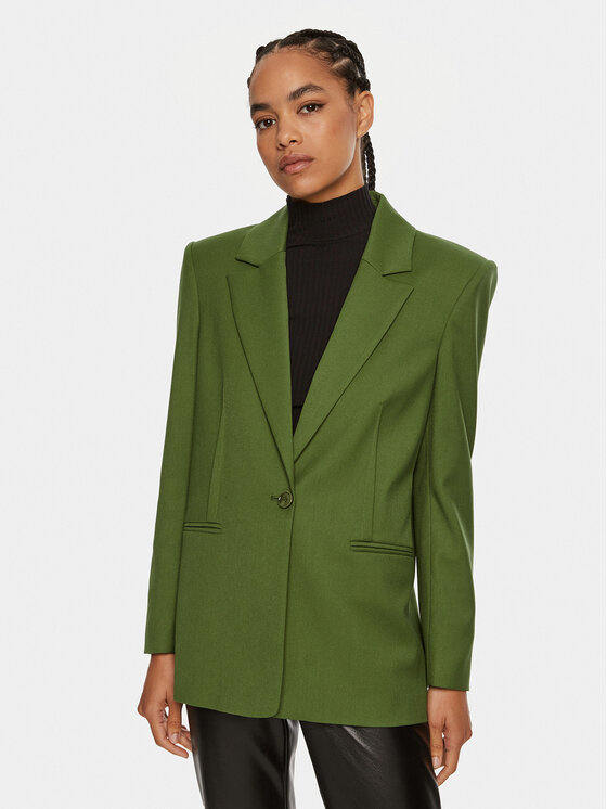 Patrizia Pepe Patrizia Pepe Giacca da abito 8S0494 A106-G163 Verde Regular Fit
