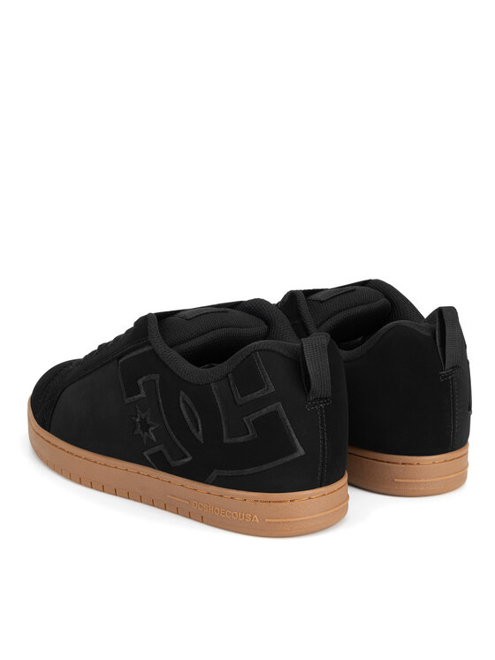 DC Shoes DC Shoes Sneakersy COURT GRAFFIK 300529-BGM Černá