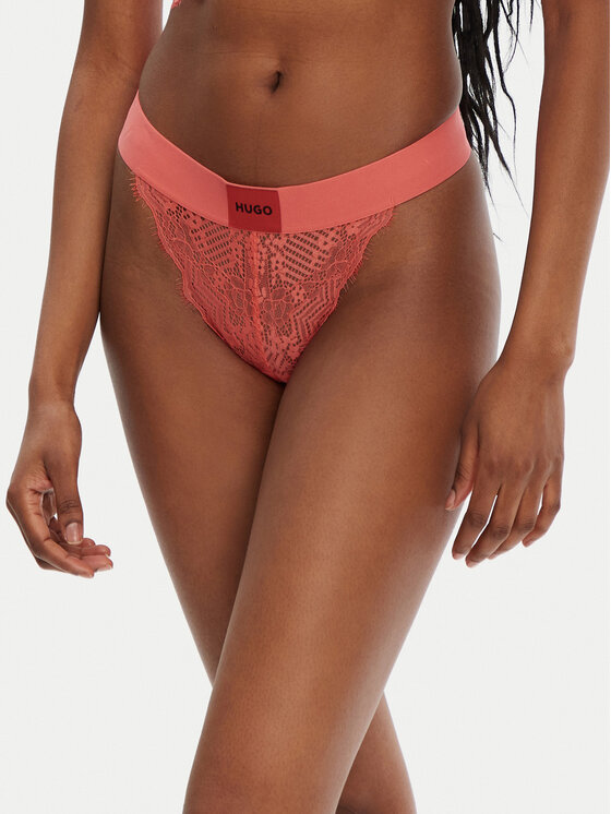 Női Tanga HUGO, Méret: S, Piros, 50535036