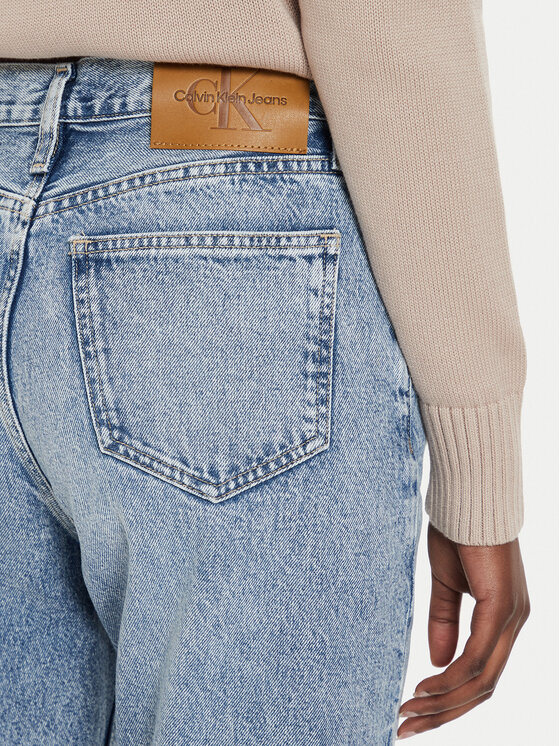 Calvin Klein Jeans Calvin Klein Jeans Traperice J20J224031 Plava Straight Fit