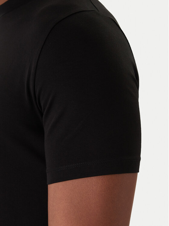 KARL LAGERFELD KARL LAGERFELD Tričko 755034 561235 Čierna Regular Fit