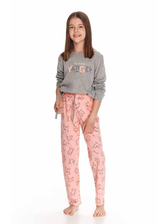 Taro Taro Piżama 2781-01 Szary Comfortable Fit