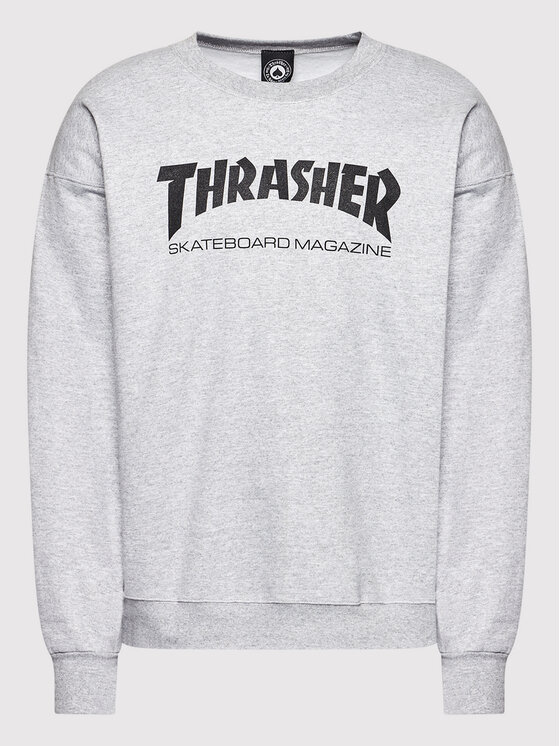 Thrasher Thrasher Світшот Skate Mag Сірий Regular Fit