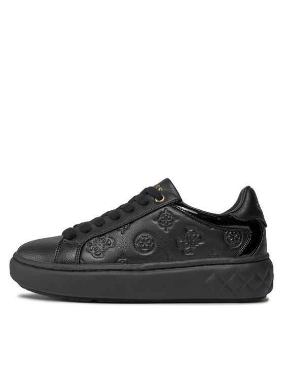 Guess Guess Snīkeri FL8RAC LEA12 Melns