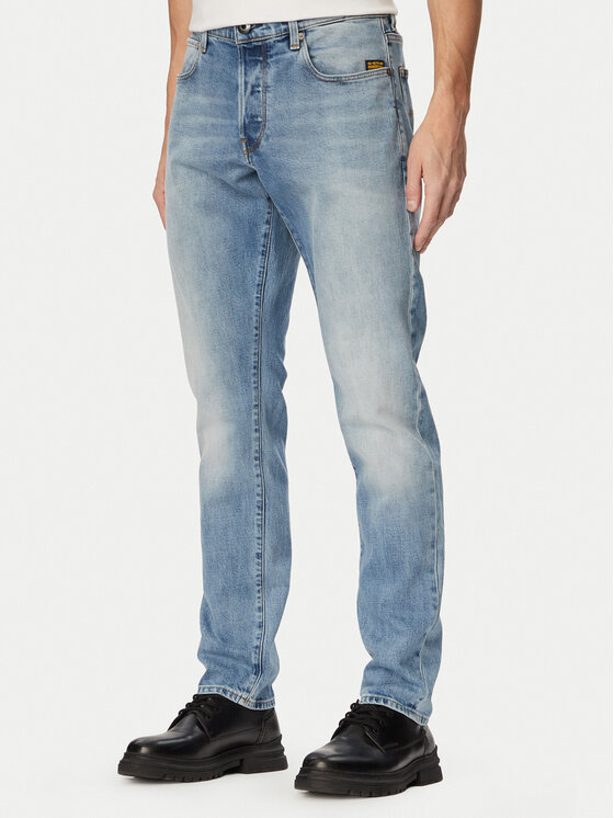 G-Star Raw G-Star Raw Džínsy 3301 51003-C052 Modrá Tapered Fit