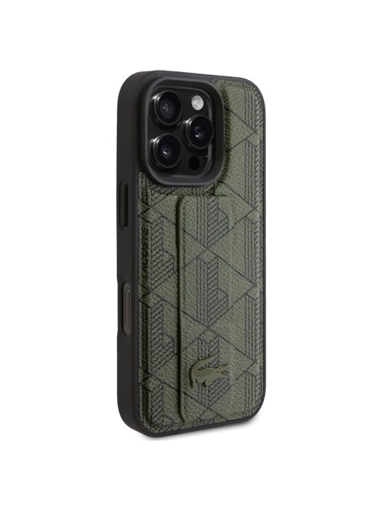 Lacoste Lacoste Etui na telefon Apple iPhone 16 Pro Max Khaki