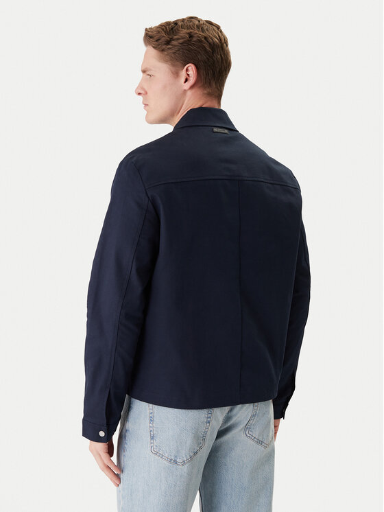 Calvin Klein Calvin Klein Bunda pro přechodné období LV04LE419G Tmavomodrá Regular Fit