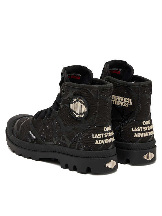 Palladium Palladium Outdoorová obuv Pampa Hi Tunnels 94626-008-M Čierna