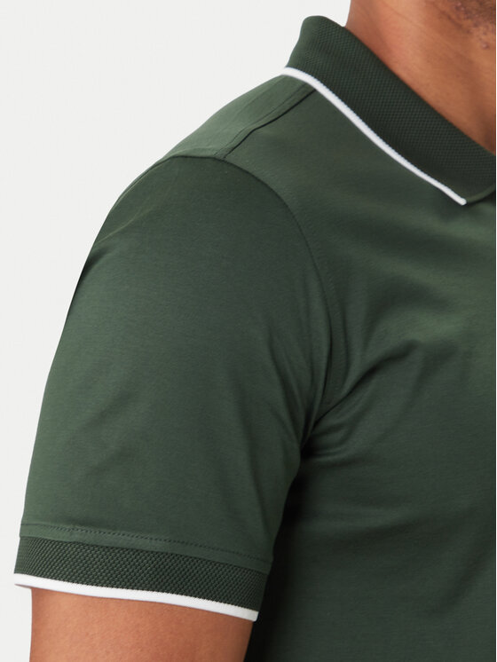KARL LAGERFELD KARL LAGERFELD Tricou polo 745080 562200 Verde Regular Fit