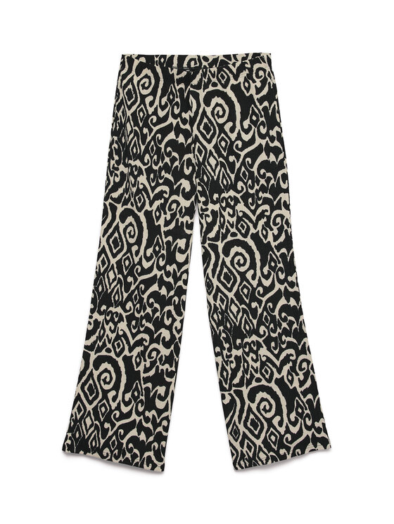 Vero Moda Vero Moda Bavlnené nohavice Friga 10339389 Béžová Wide Leg