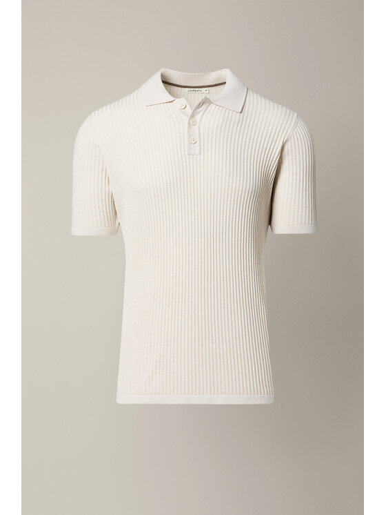 Lancerto Lancerto Polo Domenico PO073126000004 Beżowy Regular Fit