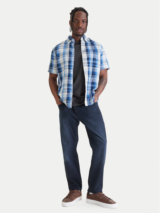 Tommy Hilfiger Tommy Hilfiger Camicia MW0MW43126 Blu Regular Fit
