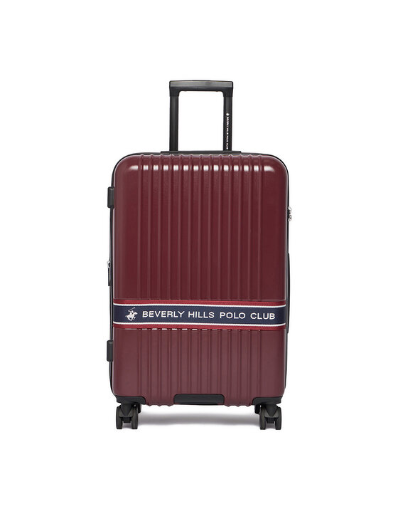 Beverly Hills Polo Club Beverly Hills Polo Club Srednji kovček CEO-BHPC-M-007-08-BURGUNDY Bordo rdeča