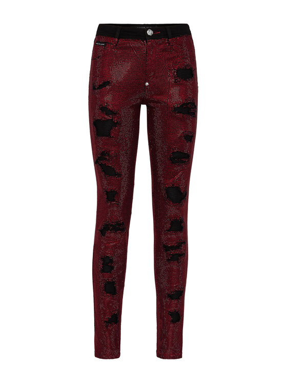 PHILIPP PLEIN PHILIPP PLEIN Jeans 23889 Bordeaux Slim Fit