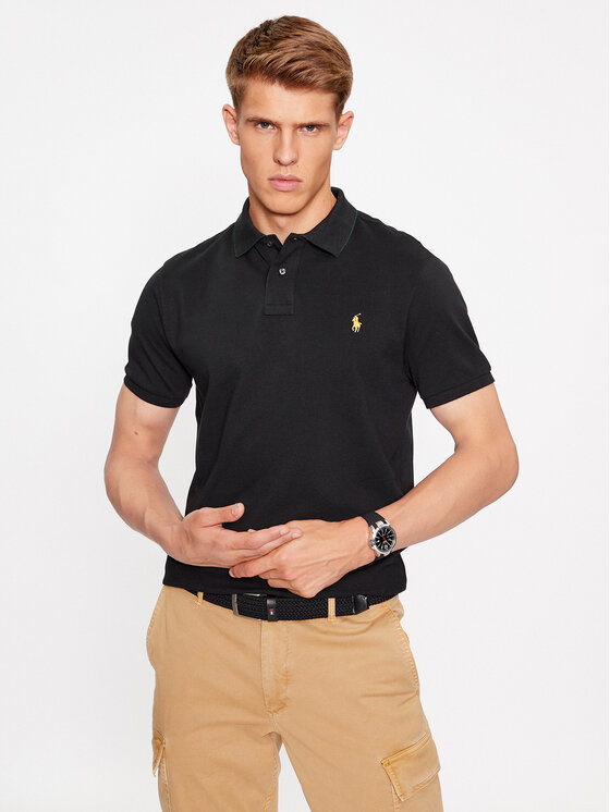 Polo Ralph Lauren Polo 710880327001 Melns Custom Fit