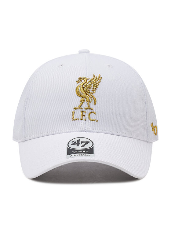 47 Brand 47 Brand Шапка с козирка Epl Liverpool Fc EPL-MTLCS04WBP-WH Бял