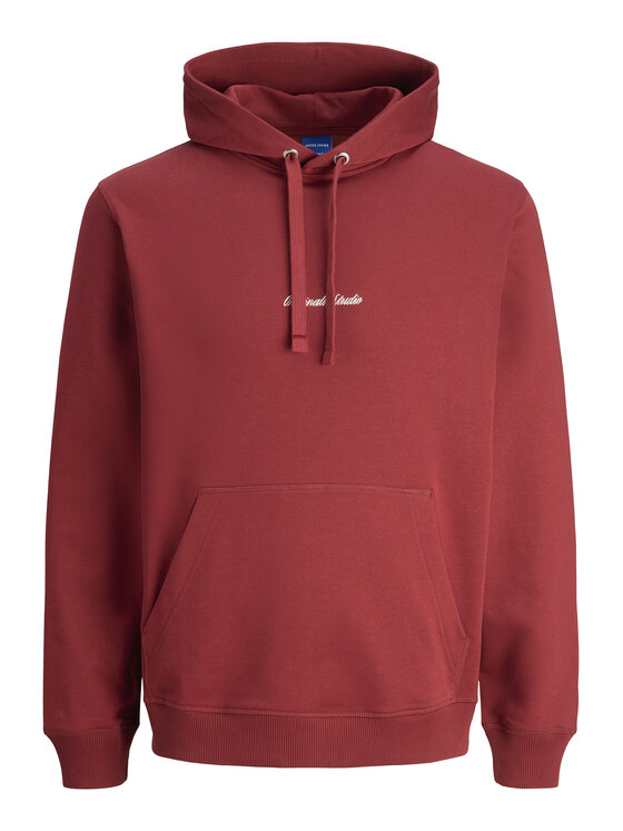 Jack & Jones Jack & Jones Bluza Norrebro 12282861 Czerwony Relaxed Fit