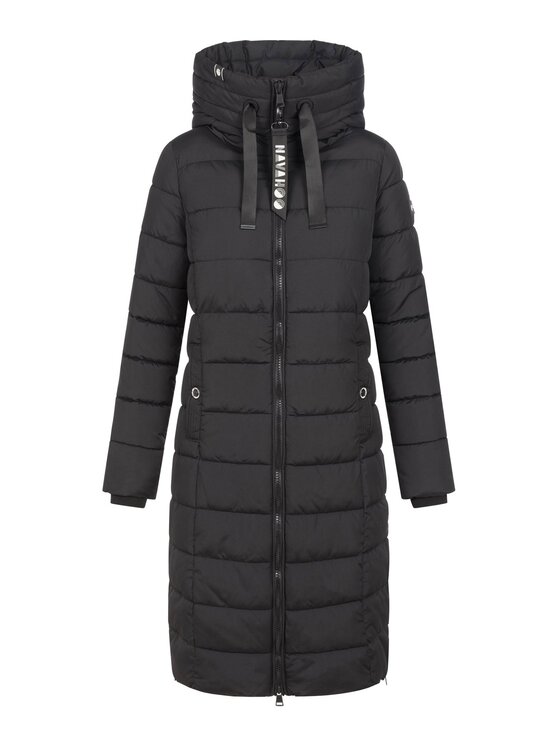 Navahoo Navahoo Kurtka zimowa Mondmaedchen Czarny Regular Fit
