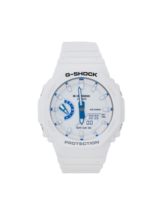 G-Shock Zegarek GA-2100HDS-7AER Biały