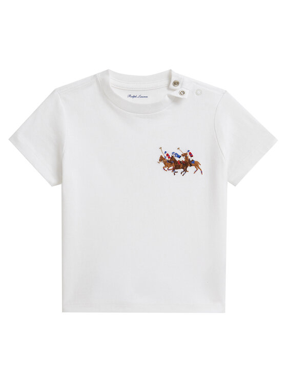 Polo Ralph Lauren Tricou 320A95734002 Alb Regular Fit
