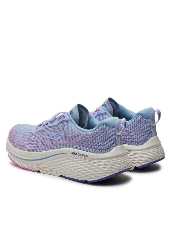 Skechers Skechers Tekaški čevlji Max Cushioning Elite 2.0- 129600/LBPK Modra