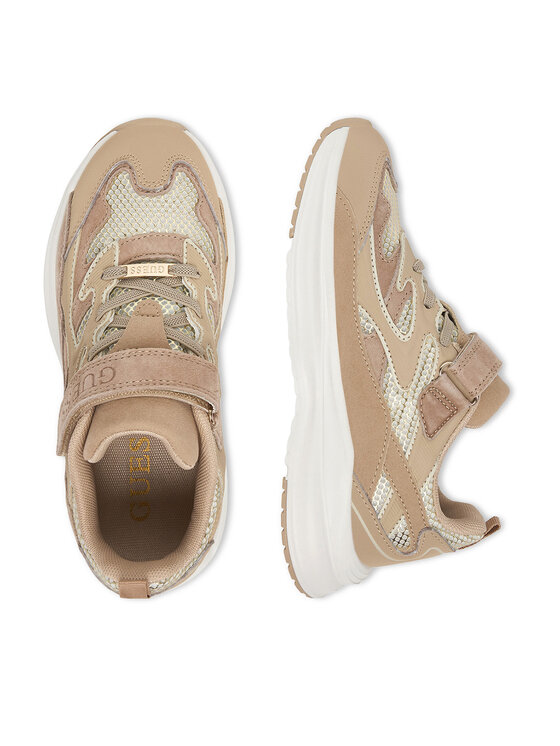 Guess Guess Sneakersy CEO-CP40-5K-258AL Béžová