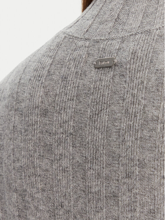 Barbour Barbour Sukienka dzianinowa Sophia LDR0939GY71 Szary Regular Fit