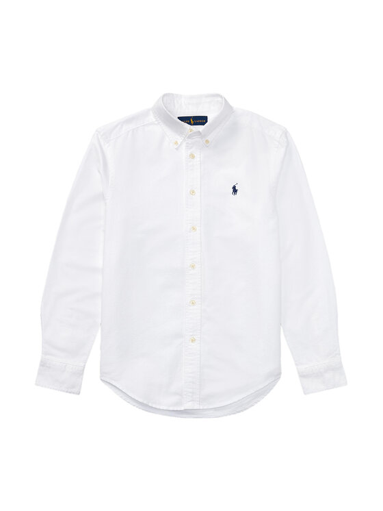 Polo Ralph Lauren Polo Ralph Lauren Πουκάμισο 323819238001 Λευκό Slim Fit