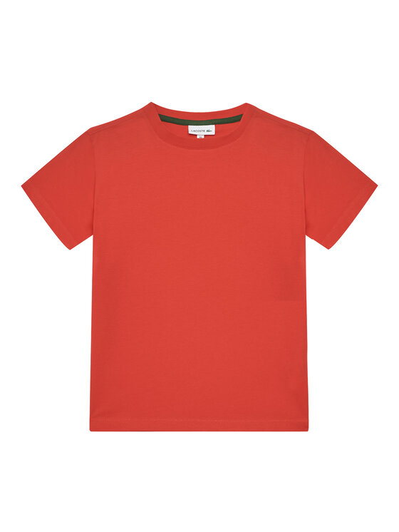 Lacoste Tričko TJ1122 Červená Regular Fit