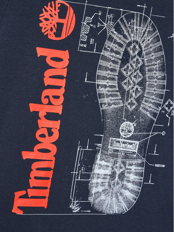 Timberland Timberland Tričko T25T82 S Tmavomodrá Regular Fit