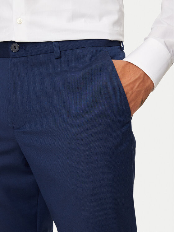 Selected Homme Selected Homme Hlače na rob 16092419 Modra Slim Fit