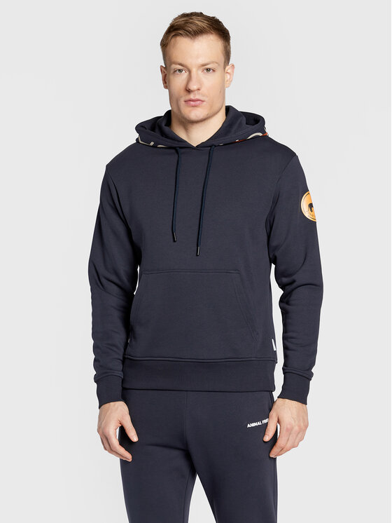 Save The Duck Bluză DF0165U BLEE15 Bleumarin Regular Fit