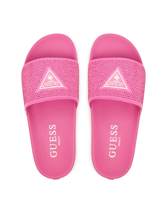 Guess Guess Nazouváky E6GZ16 BB00F Růžová