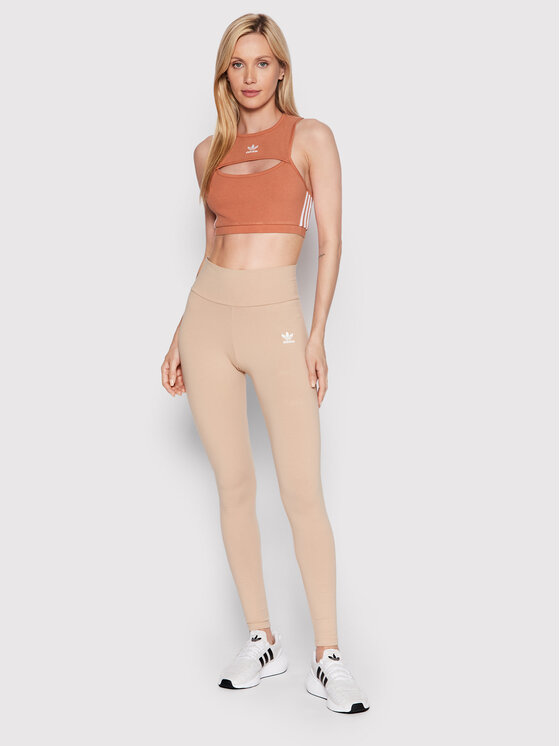 Top adicolor Classics HM2118 Arancione Slim Fit