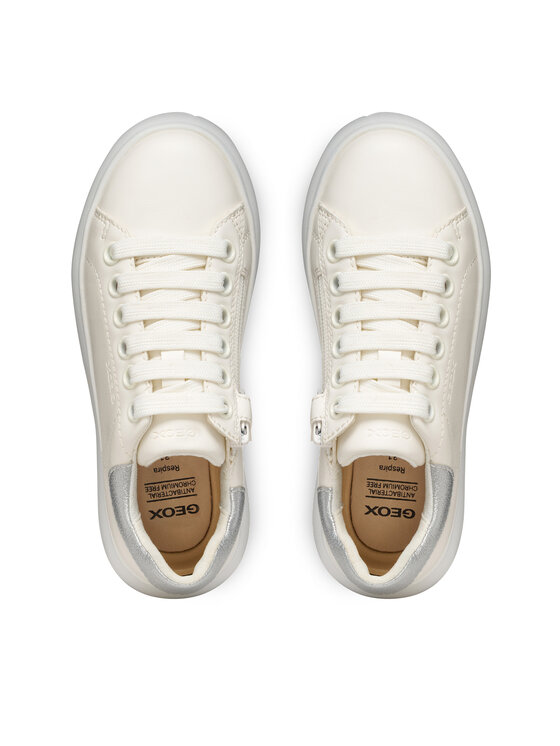 Geox Geox Sneakersy J Puffypop J55MRA 000BC C0007 D Biela