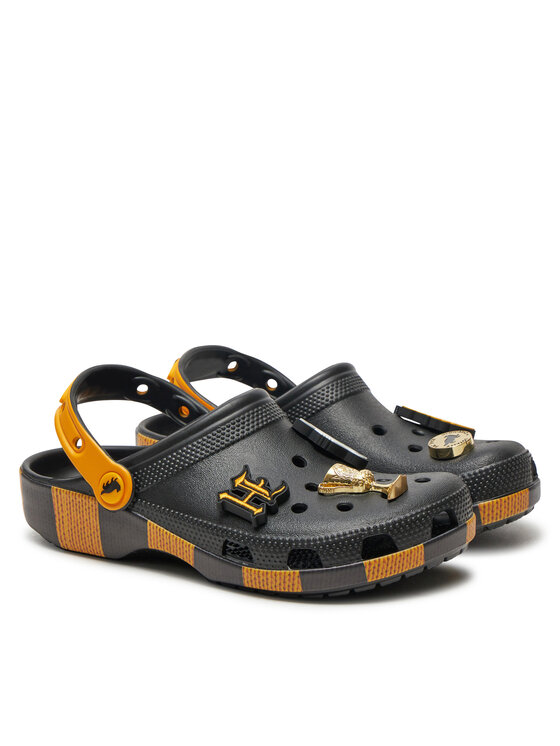 Crocs Crocs Pantoletten Harry Potter Classic Hufflepuff Clog 210529 Schwarz