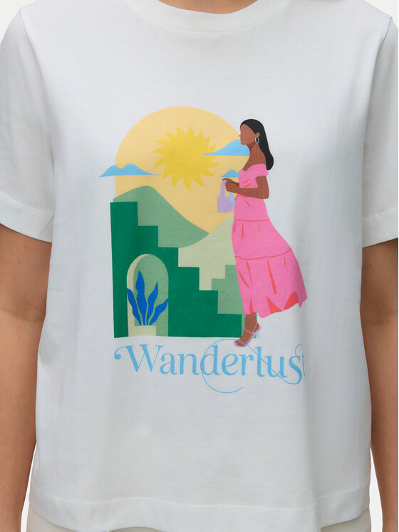 Vero Moda Vero Moda Футболка Emily 10344804 Білий Regular Fit