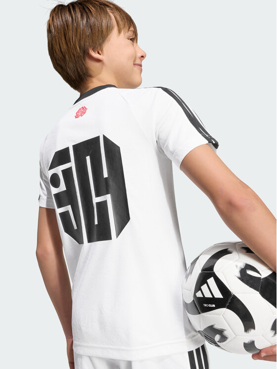 adidas adidas T-Shirt 162028 Biały Regular Fit